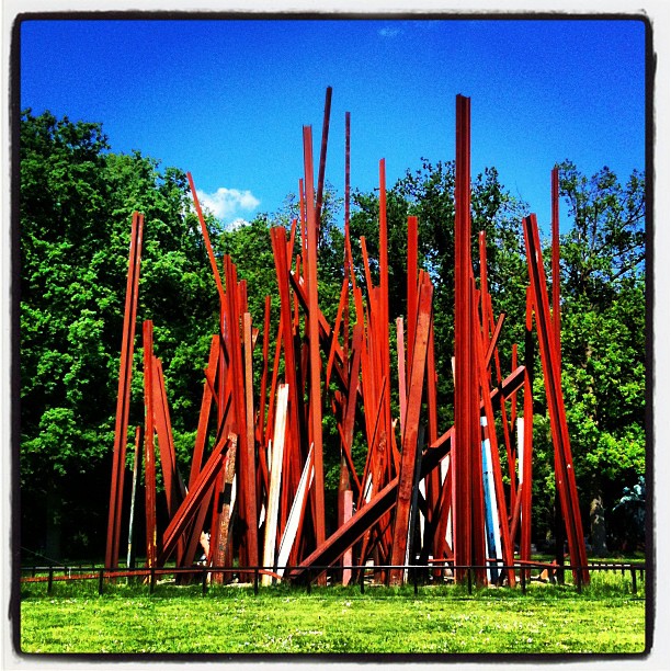 Beam Drop Antwerp • Chris Burden