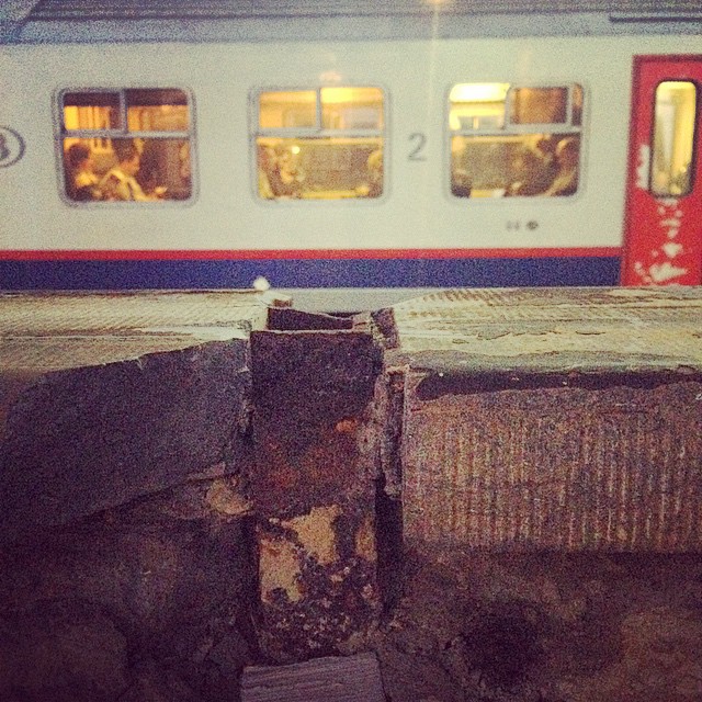 Public services #nmbs #trains #belgium #ruins