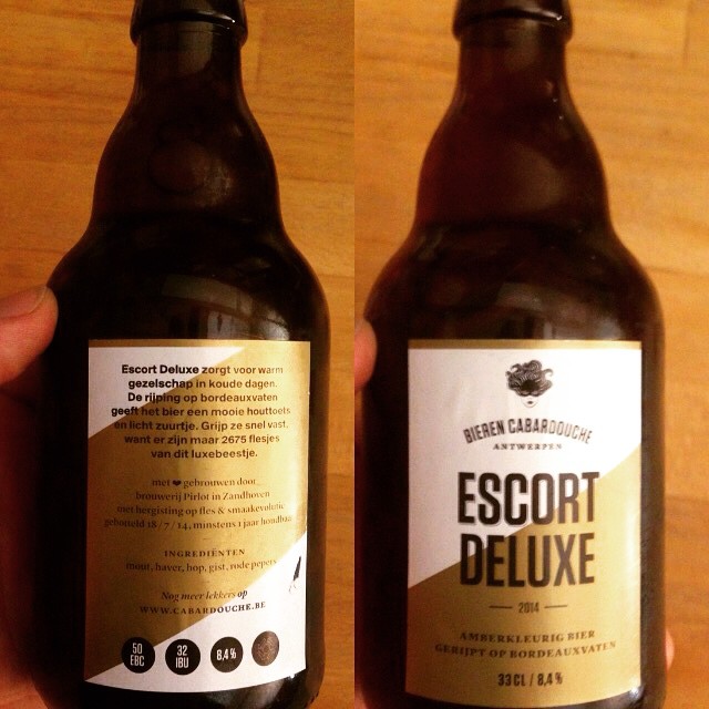 #beer #escort #deluxe #antwerp #antwerpen #instantwerpen #homebrew #brew #amber #cayenne #latergram